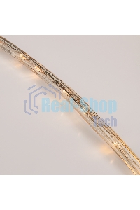 Дюралайт Neon-night LED, фиксинг (2W), 24 LED/м, теплый белый, 25 м