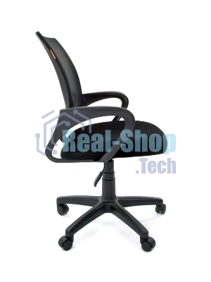 Кресло Chairman 696 TW-04 серый, ткань, 120 кг, механизм качания