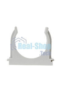 Крепеж-клипса для монтажного пистолета Rexant Ø 50 мм, серая (25 шт/уп)