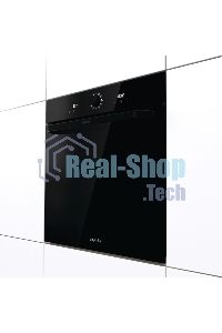 Духовой шкаф электрический Gorenje BOS67371SYB черный, встраиваемый