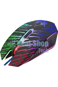 Мышь проводная Defender Dark Agent GM-590L черный, 12800 dpi, USB, кнопки - 6