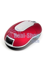 Мышь беспроводная Gembird MUSW-605 красный, 1200 dpi, радиоканал, USB, кнопки - 3