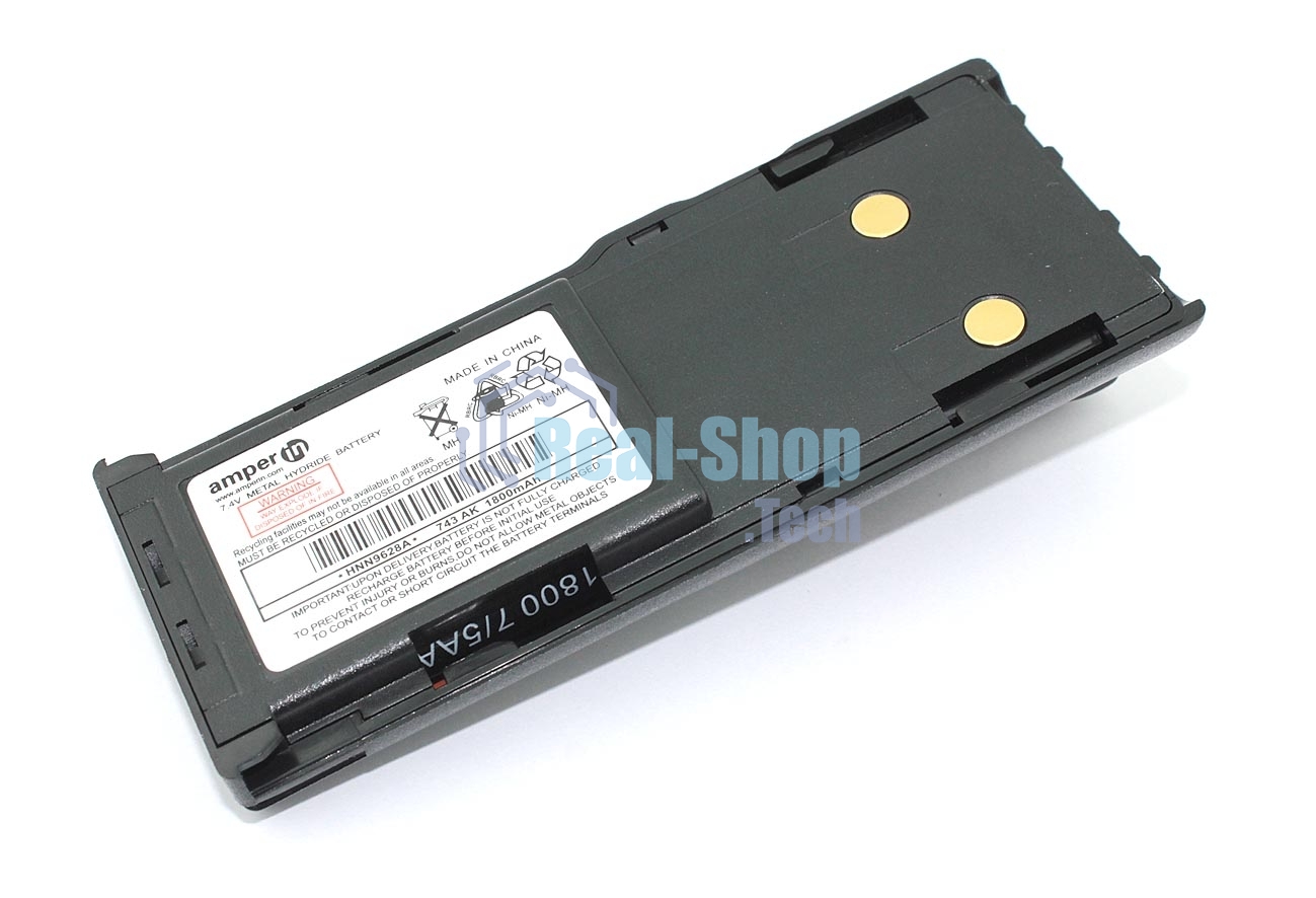 Аккумулятор Amperin для Motorola CT150, CT250, CT450, GP88, GP308, P040, P060, Ni-MH, 1800mAh, 7.4V