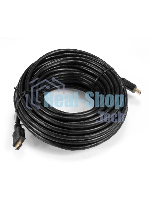 Кабель HDMI ExeGate EX-CC-HDMI2-15.0 (19M/19M, v2.0, 15м, 4K UHD, Ethernet, позолоченные контакты)