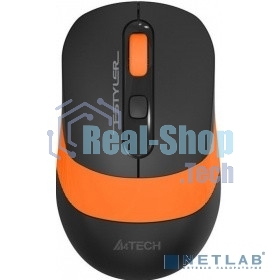 Комплект клавиатура + мышь A4Tech Fstyler FG1010 клав:черный/оранжевый мышь:черный/оранжевый USB беспроводная Multimedia