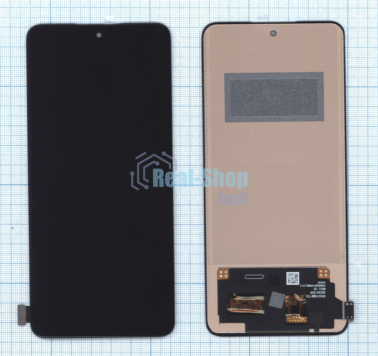 Дисплей для OnePlus 10T в сборе с тачскрином TFT черный