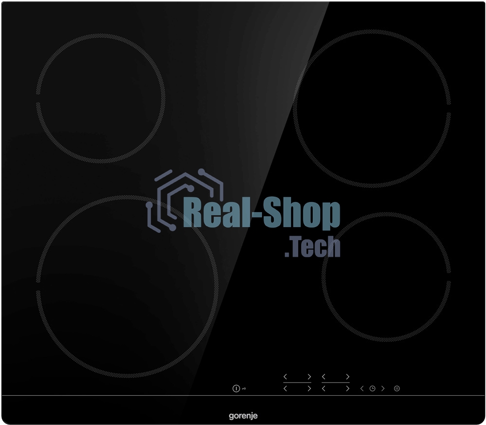 Электрическая варочная панель Gorenje ECT641BSCE Hi-Light, независимая, черный