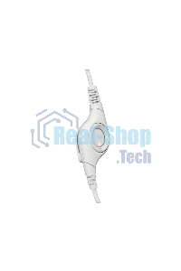 Гарнитура проводная с микрофоном Logitech H390 белый 1.9м накладные USB оголовье (981-001288)