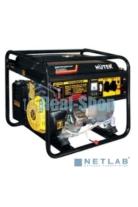 Электрогенератор бензиновый Huter DY6500LX, 5.5 кВт, 71 дБ, 74 кг