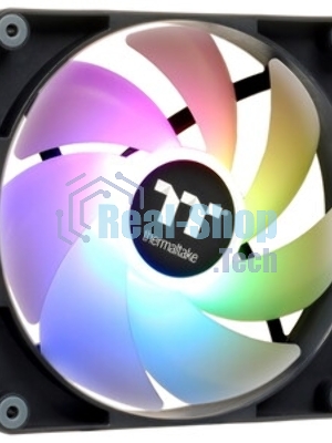 Вентилятор для корпуса Thermaltake CT140 ARGb 140x140x25мм черный 4-pin 30.5dB Ret (CL-F150-PL14SW-A)