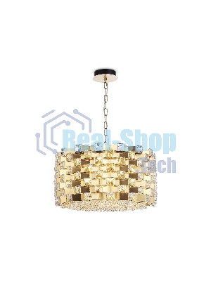 Люстра Ambrella light LH41003/12 BS/CL латунь/прозрачный E14*12 max 40W D540*290