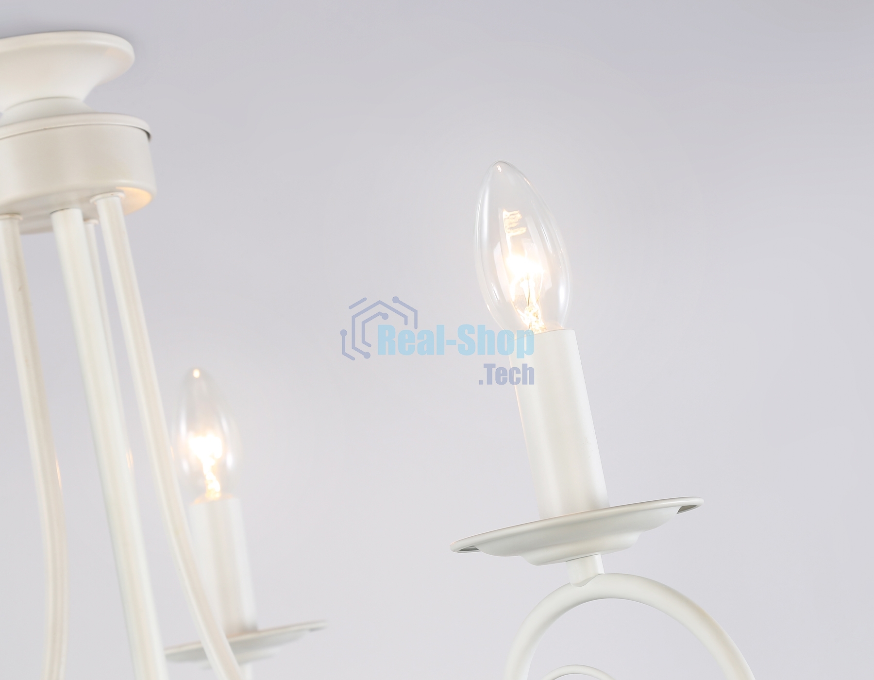 Светильник Ambrella light TR9605/3 WH белый E14/3 max 40W D560*650