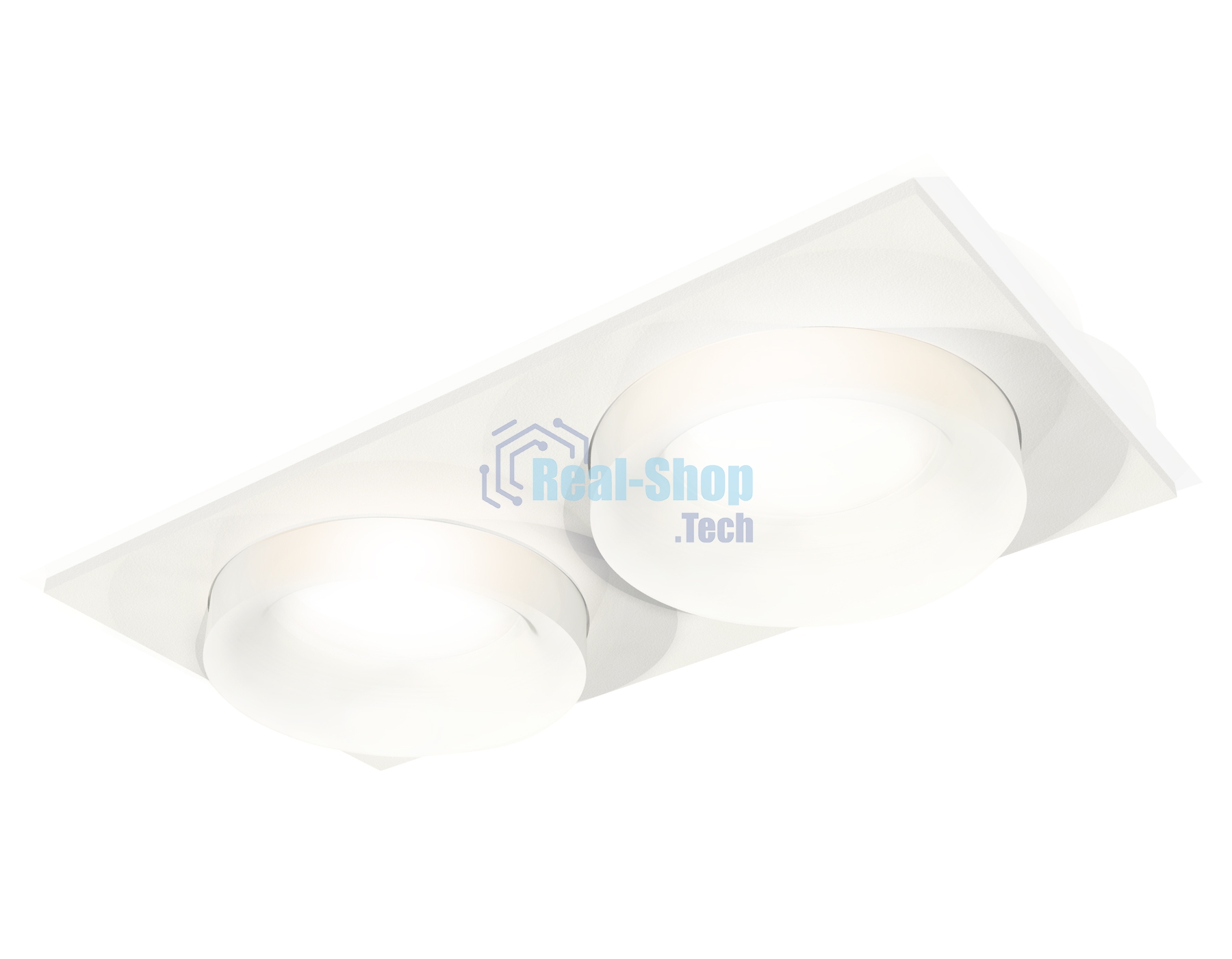 Комплект встраиваемого светильника Ambrella light XC7635044 SWH/FR белый песок/белый матовый MR16 GU5.3 (C7635, N7165)