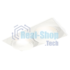 Комплект встраиваемого светильника Ambrella light XC7635044 SWH/FR белый песок/белый матовый MR16 GU5.3 (C7635, N7165)