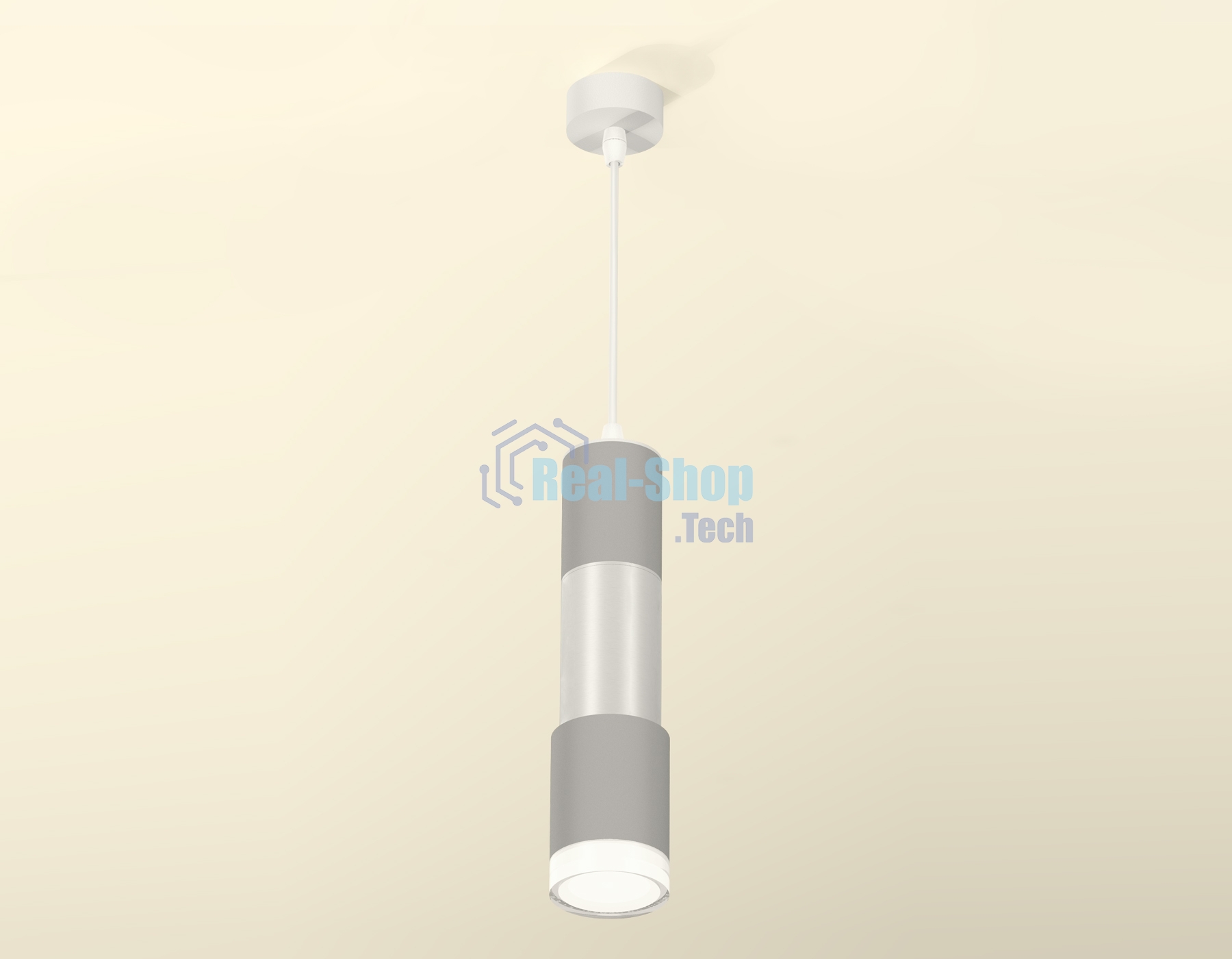 Светильник Ambrella Light XP7423003 SGR/PSL/CL серый песок/серебро полированное/прозрачный MR16 GU5.3