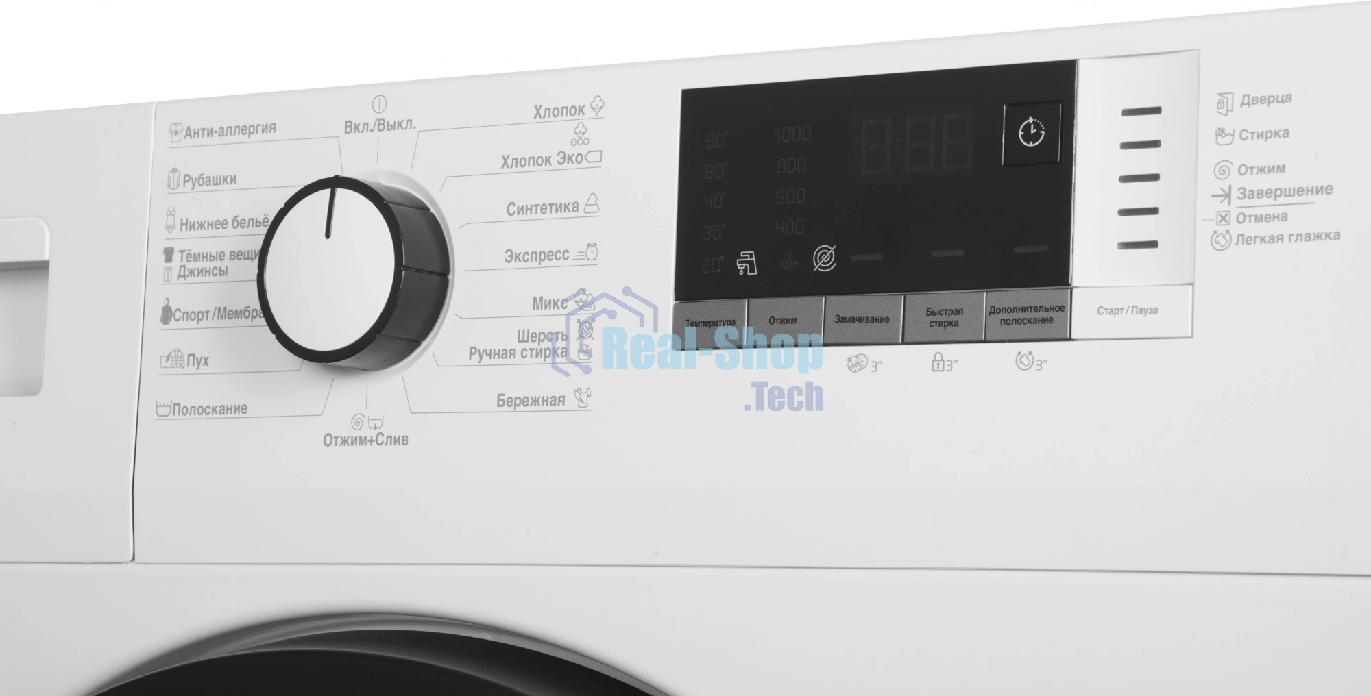 Стиральная машина Beko WRE6512ZAW (R) белый, загрузка фронтальная 6 кг, 1000 об/мин., класс: А