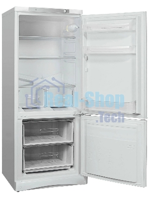 Холодильник Indesit ES 15 A белый двухкамерный 189/54л морозилка снизу