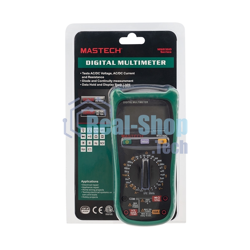 Профессиональный мультиметр MASTECH MS8360C 13-2027