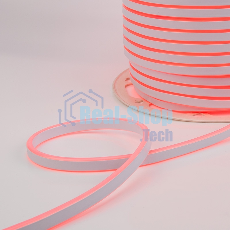 Гибкий неон Neon-night LED SMD 8х16 мм, двухсторонний, красный, 120 LED/м, бухта 100 м