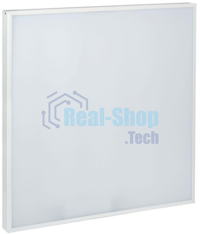 Светильник светодиодный Iek LDVO0-6576-50-4000-K01 ДВО 6576 595х595х25мм 50Вт 4000К опал аналог люм.свет. 4х18 накладных или в потолок Армстронг