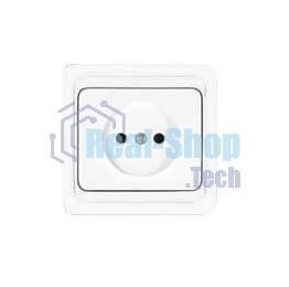 Розетка 1-м СП Валери 16А IP20 бел. Universal В0022