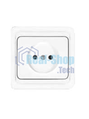 Розетка 1-м СП Валери 16А IP20 бел. Universal В0022