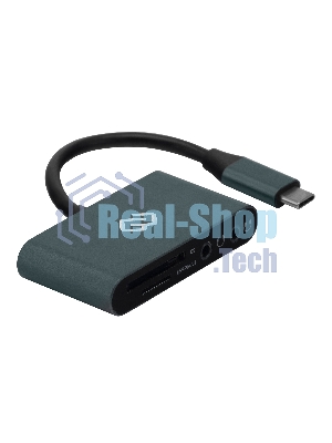 Кард-ридер Type C Digma CR-СA2512-G темно-серый