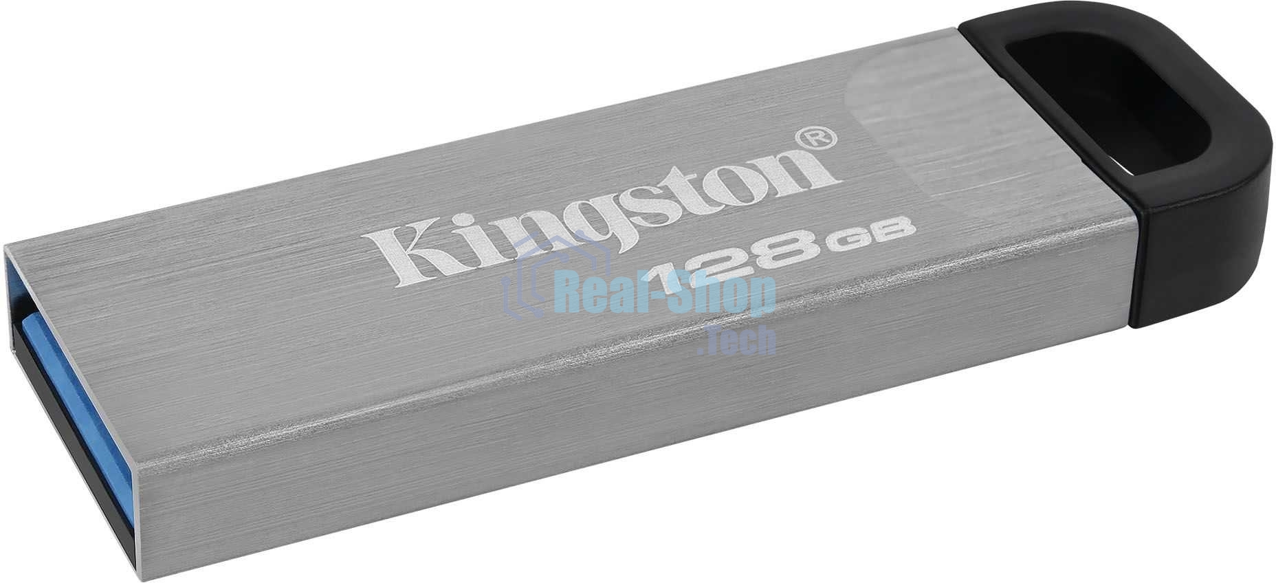 Флешка USB Kingston 128 Gb DataTraveler KYSON DTKN/128 Gb, (USB 3.2, 200 МБ/с при чтении, 60 МБ/с при записи)