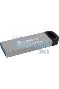 Флешка USB Kingston 128 Gb DataTraveler KYSON DTKN/128 Gb, (USB 3.2, 200 МБ/с при чтении, 60 МБ/с при записи)
