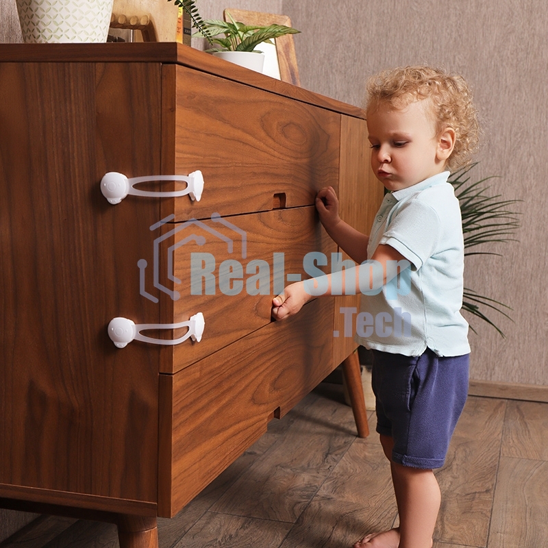 Блокировка для мебели универсальная (длинная) 2 шт. 