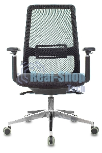 Кресло руководителя Бюрократ MC-915 черный TW-01 38-418 сетка/ткань, крестовина алюминий