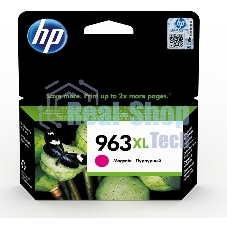 Картридж струйный HP 963XL 3JA28AE пурпурный увеличенной емкости (1600 стр) для HP OfficeJet Pro 901x/902x