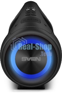 Колонка портативная Sven АС PS-370 черный 40W 2.0 BT