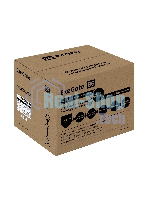 Стабилизатор напряжения ExeGate Expert AS-8000 (8000ВА, вход 140-260В, цветной дисплей, выход 220В±8%, КПД 98%, 5 уровней защиты, задержка, усиленный метал. корпус, клем.колодка, RTL)