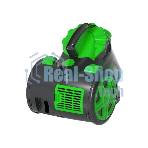 Пылесос Blackton Bt VC1604C черный/зеленый, 350/1600 Вт, уборка влажная/сухая, пылесборник контейнер 2 л