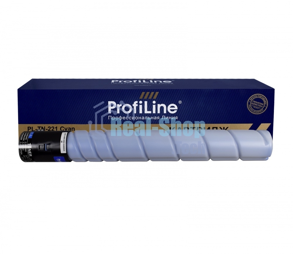 Картридж Тонер-туба ProfiLine PL-TN-221C для принтеров Konica Minolta bizhub C227 черный 21000 копий