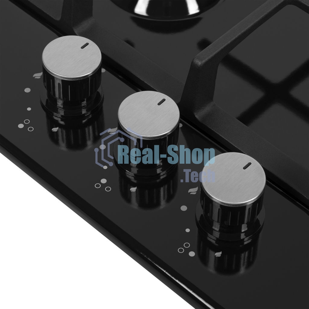 Газовая варочная панель HOMSair HGE433TGCBK