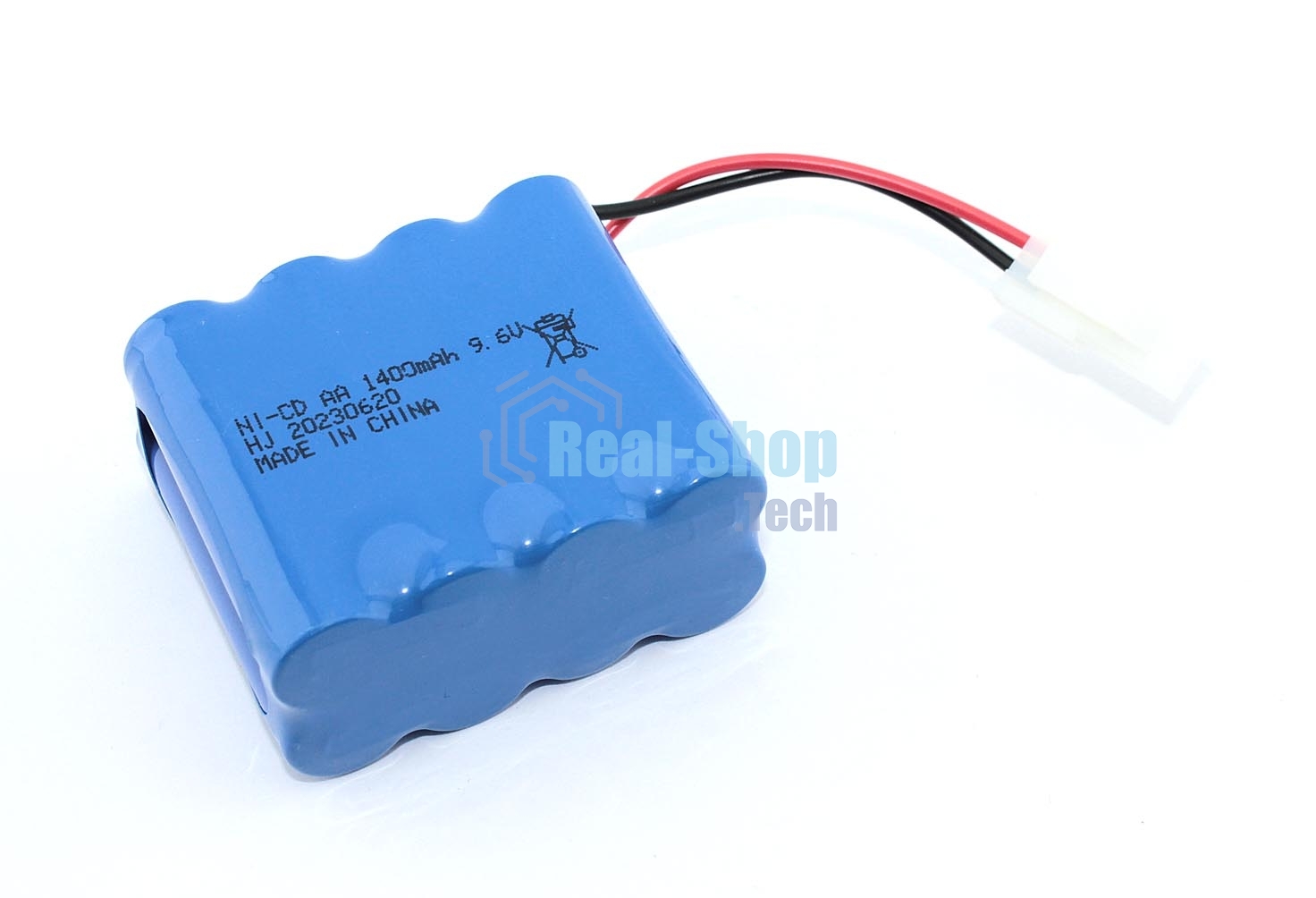 Аккумулятор Ni-Cd 9.6V 1400 mAh AA Row разъем 5559 (4+4)