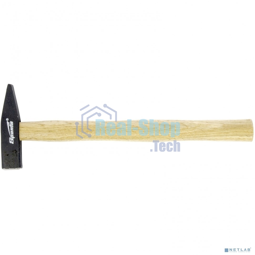 Молоток слесарный Sparta 300 г квадратный боек деревянная рукоятка