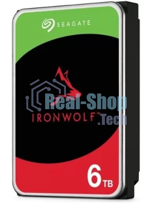 Жесткий диск Seagate 6Tb Ironwolf (ST6000VN006) SATA 6.0Gb/s, 5400 rpm, 256mb buffer, 3.5