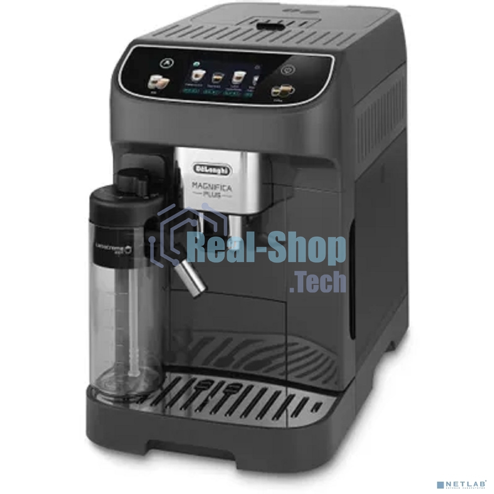 Кофемашина автоматическая DeLonghi Magnifica Plus ECAM320.61.G серый, исп. кофе - зерновой/молотый, 1.9 л, 1450 Вт, 15 Бар.