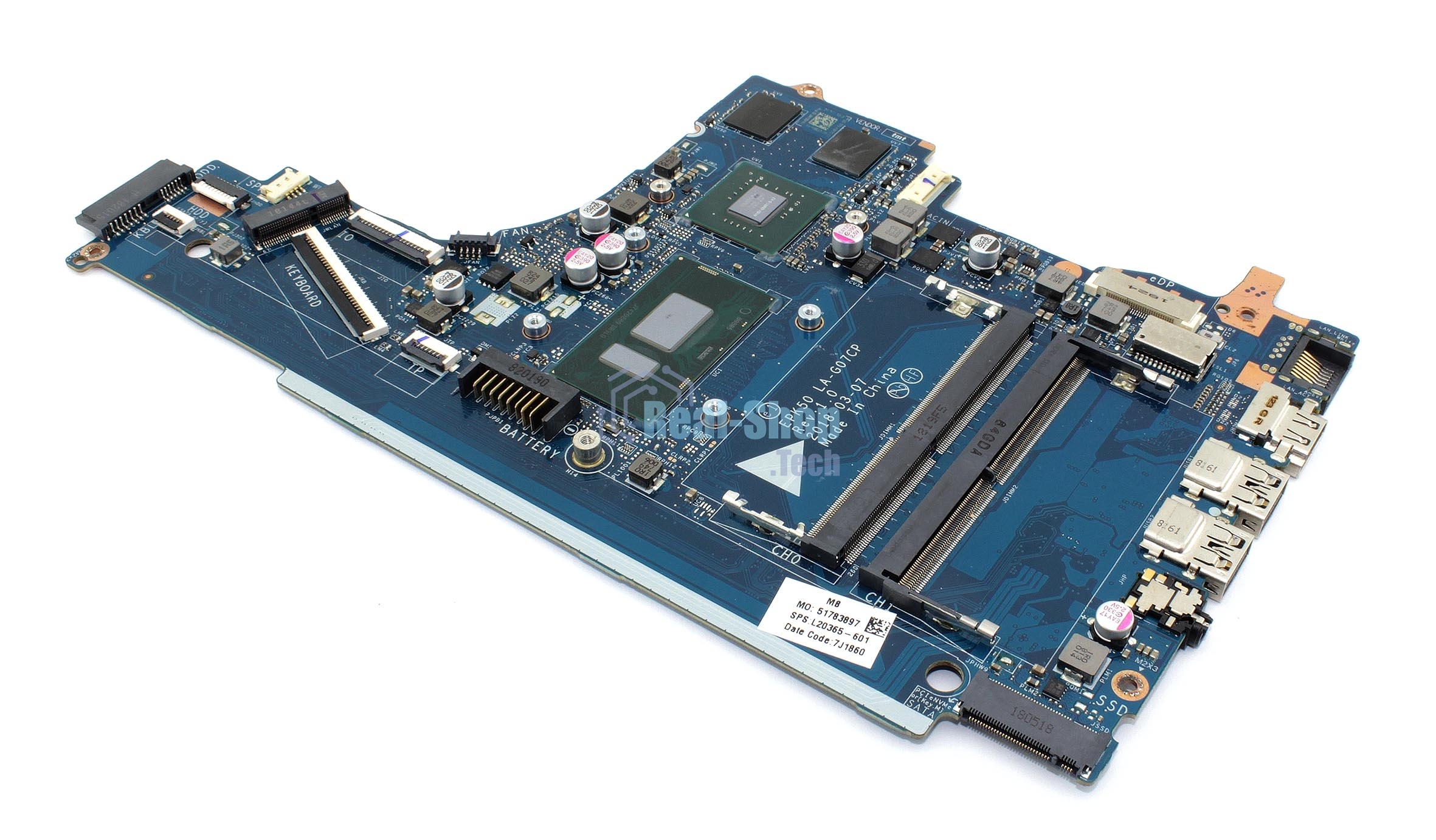Материнская плата HP 15-DA 15T-DA 250 G7 i3-7020U MX110