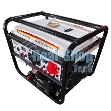 Генератор бензиновый Kranz KR9000EA-3, 9кВт, 230В/380В, 25л, коннектор автоматики, электростартер