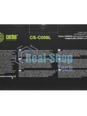 Картридж лазерный Cactus CS-C056L черный (10000 стр.) для Canon imageCLASS LBP320 Series/540 Series