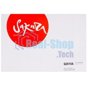 Картридж Sakura Q2610A для HP2300/2300, черный, 6000 к.