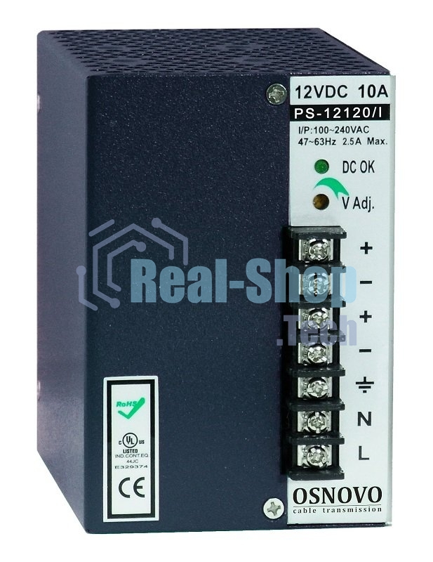 Промышленный блок питания PS-12120/I- DC12V, 10A (120W)