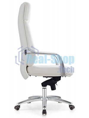 Кресло Бюрократ DAO/WHITE белый, кожа