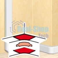 Угол внутренний Legrand 010605, переменный от 80° до 100°, для кабель-канала 105х50мм