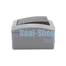 Выключатель двухклавишный Kranz INDUSTRIAL открытой установки, IP54 серый