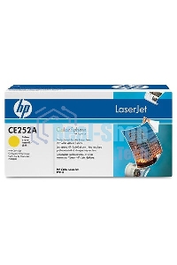 Картридж лазерный HP CE252A желтый для CLJ CM3530/CP3525 7000 стр.